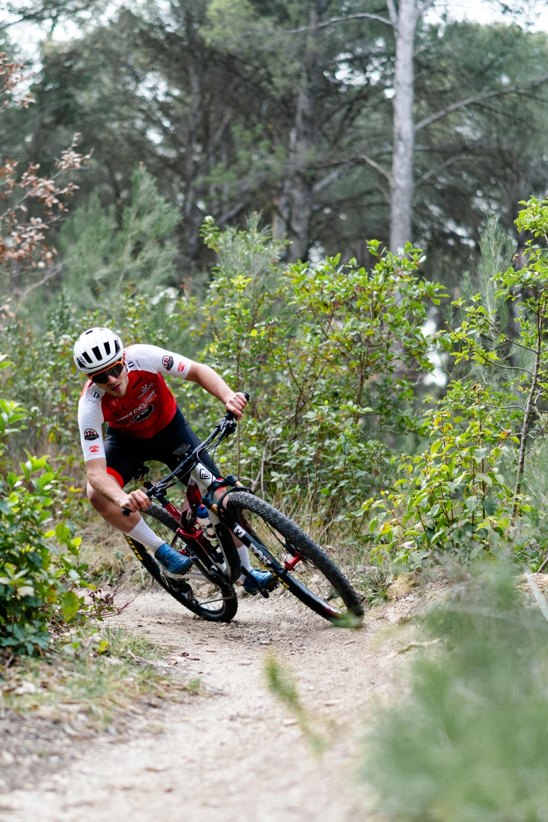 Arnaud sur le terrain