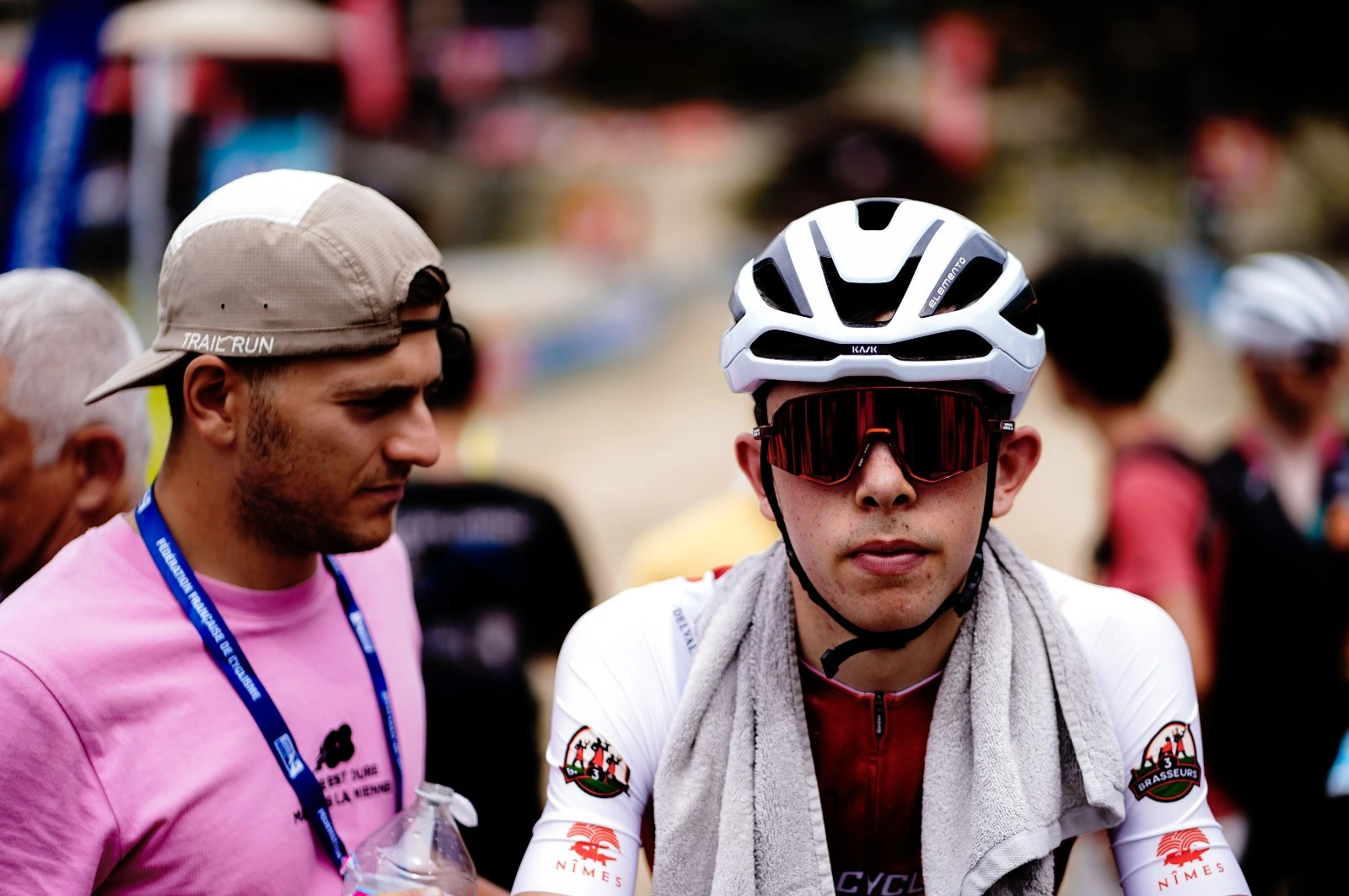 Séance de coaching cycliste
